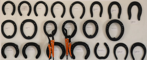 Tenaza Herrador Bocas Curvas Mordaza Grip 828